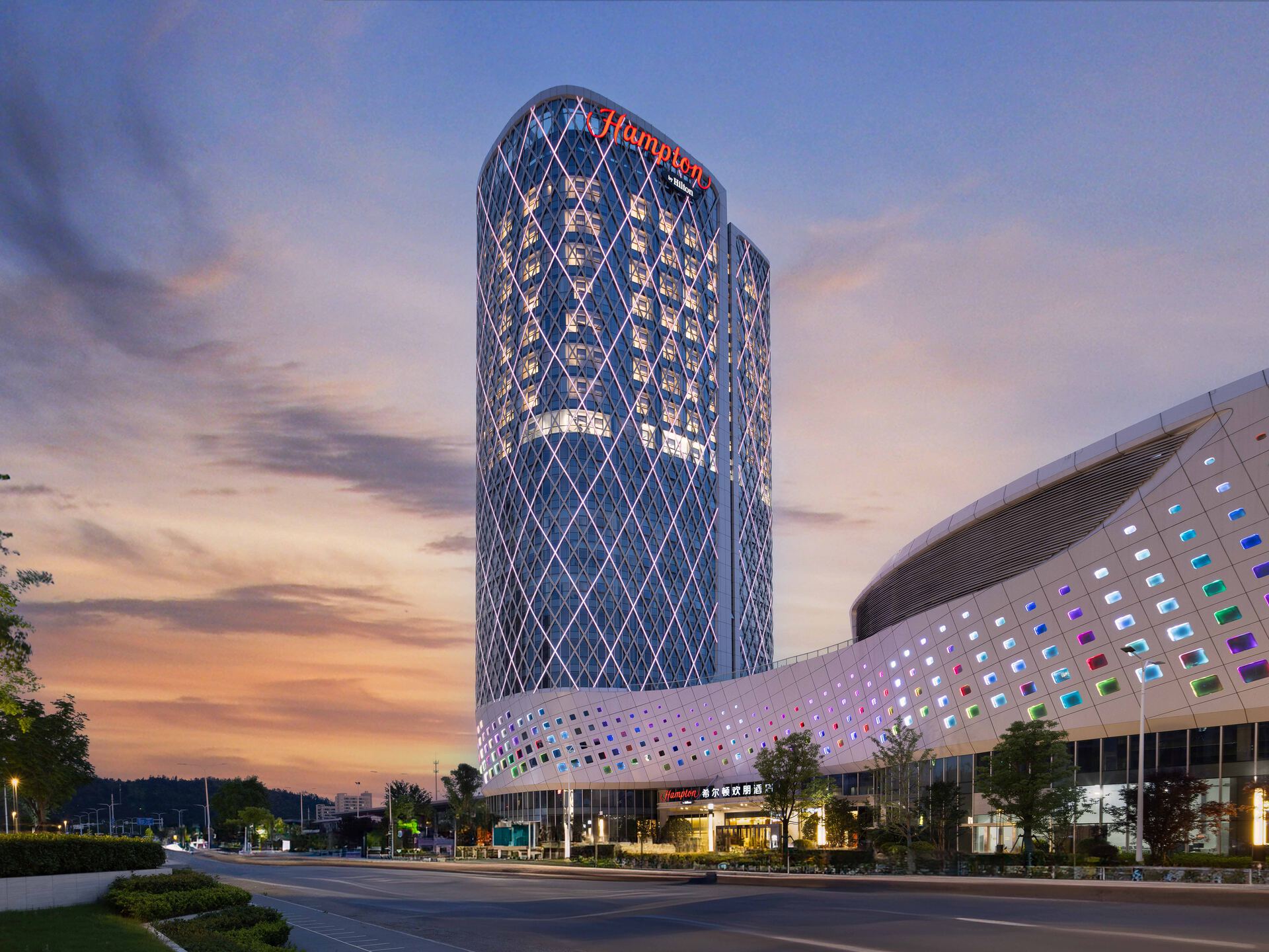 武汉江夏希尔顿欢朋酒店