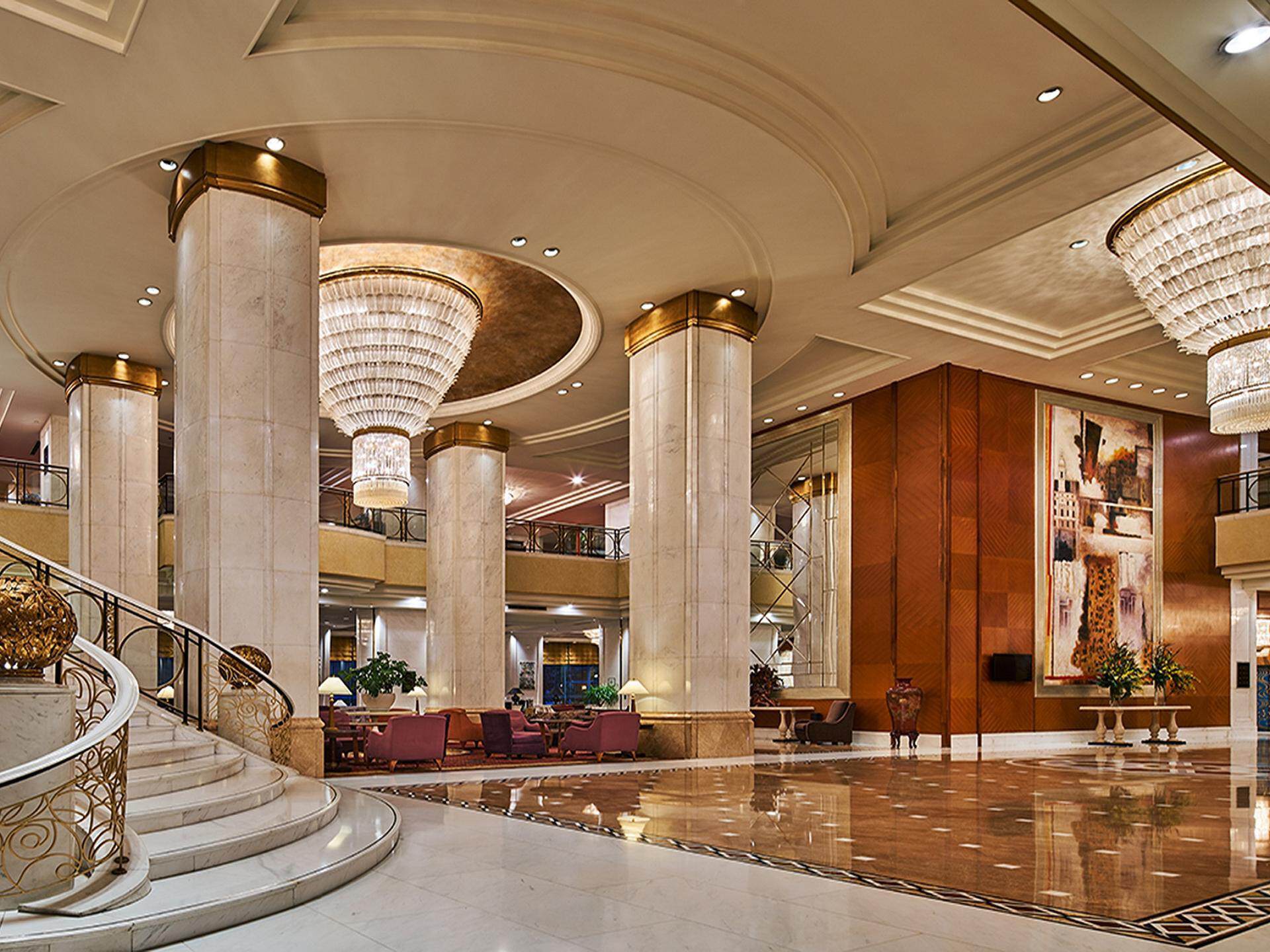 5/5分酒店简介:虹桥锦江大酒店(原虹桥喜来登上海太平洋大饭店)坐落于